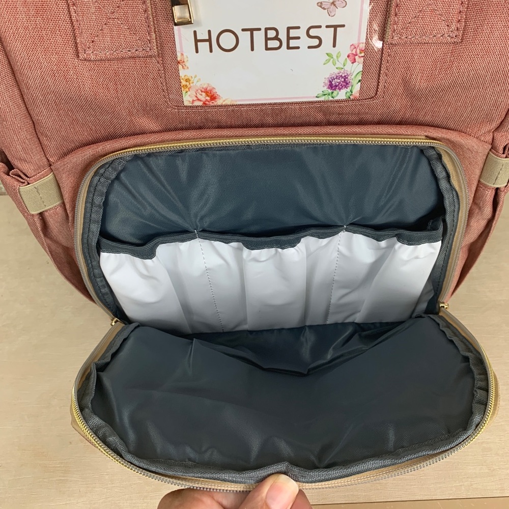 Brand new-Hotbest Diaper Backpack, Changing Area/Mat, Lots of pockets! - Picture 7 of 14